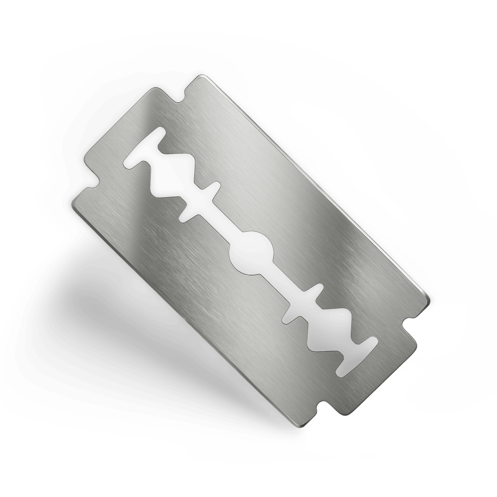 The Plow® 2.0 Razor Blade